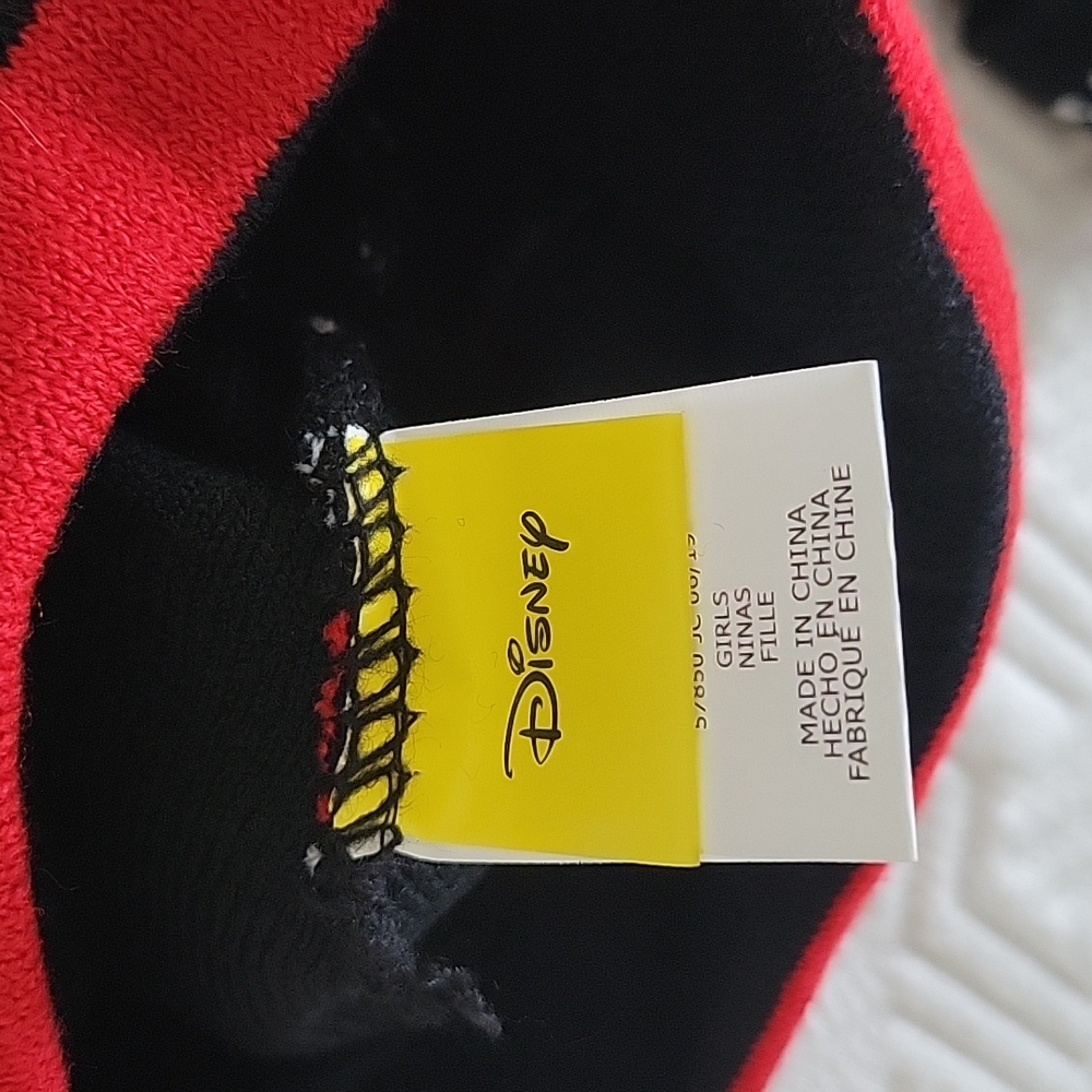 Disney Minnie Mouse Girls Beanie and Glove set - Picture 3 of 4